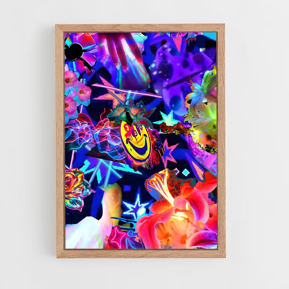 ap-neon-11 cadre Bois clair