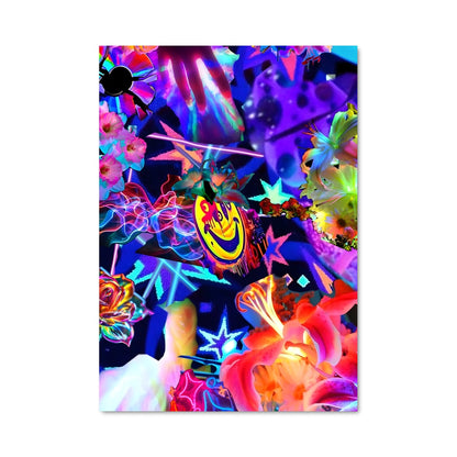 Poster Sourire Floral