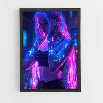 ap-neon-12 cadre Noir