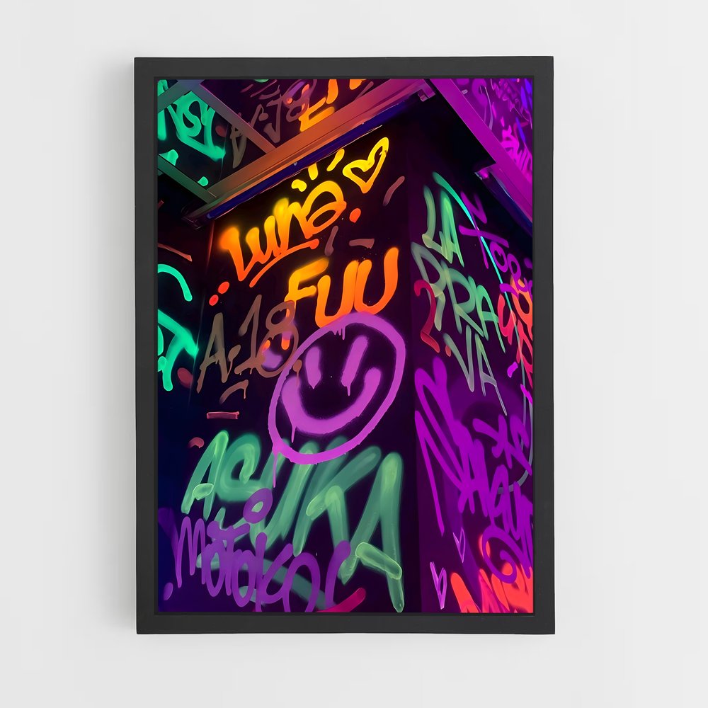 ap-neon-15 cadre Noir