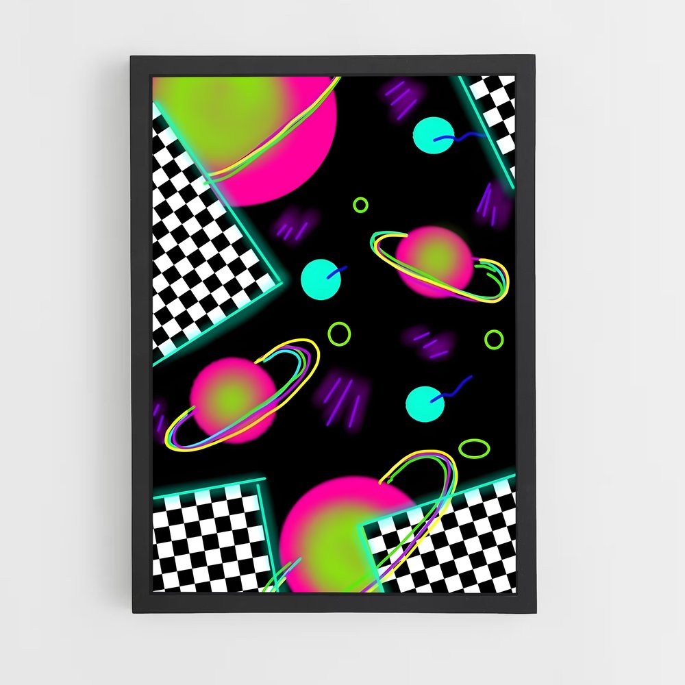 ap-neon-18 cadre Noir
