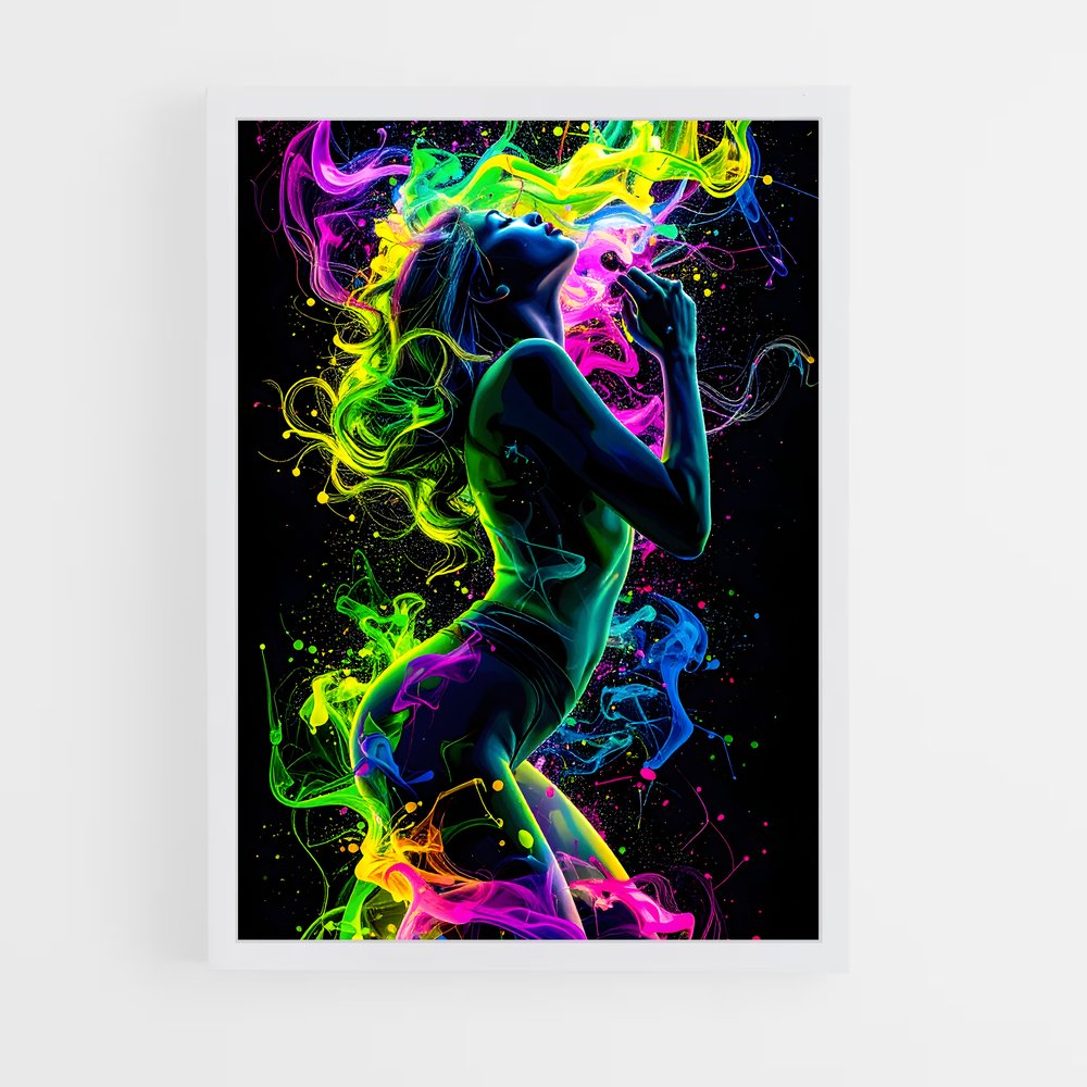 ap-neon-4 cadre Blanc