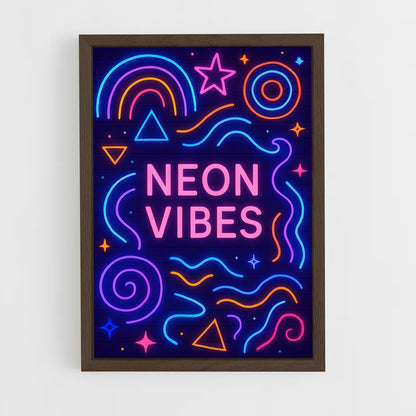 ap-neon-9 cadre Bois foncé