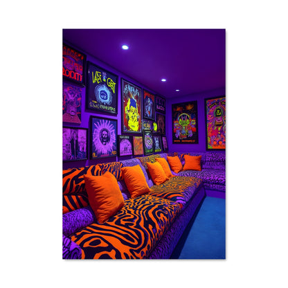 Poster Lueur Pourpre
