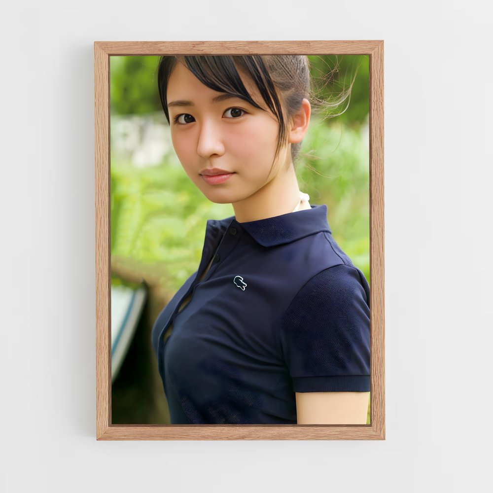 ap-neru nagahama-1 cadre Bois clair