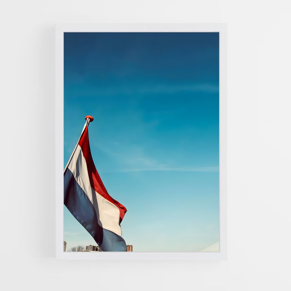 ap-netherlands flag-4 cadre Blanc