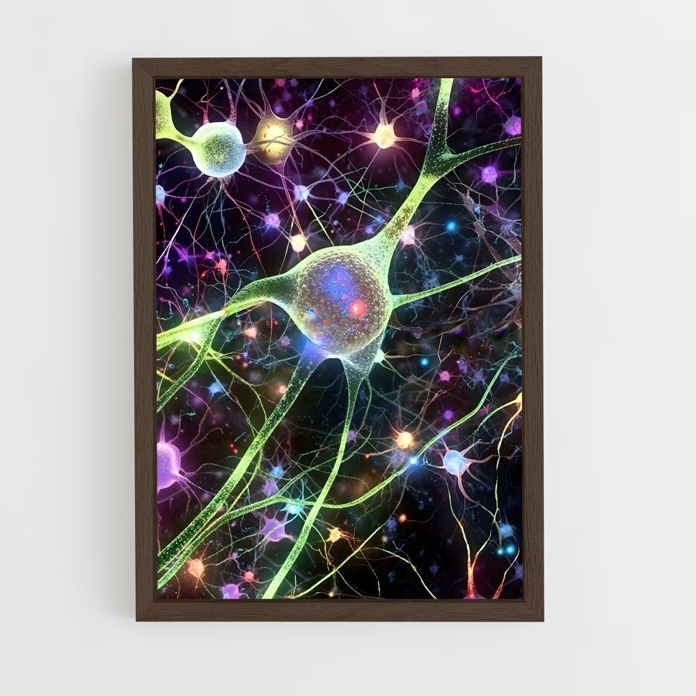 ap-neurons-6 cadre Bois foncé