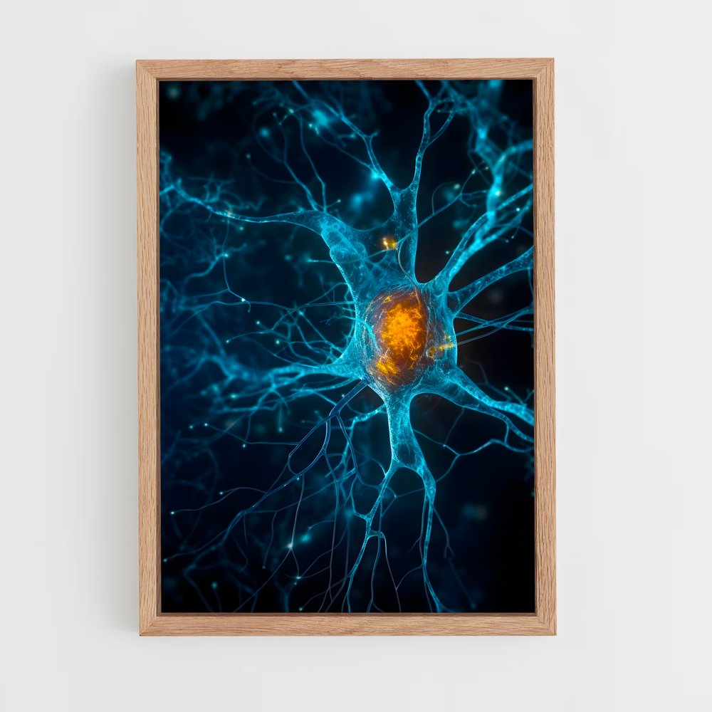 ap-neurons-7 cadre Bois clair