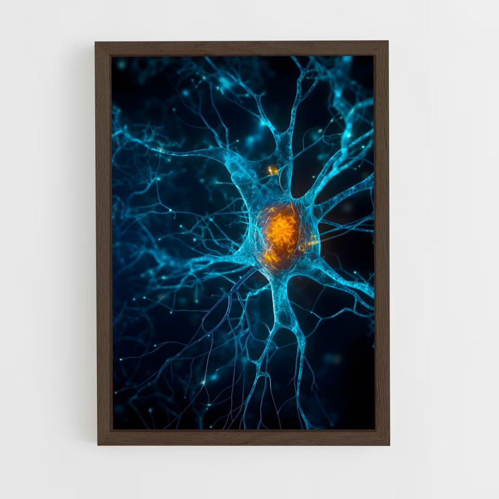 ap-neurons-7 cadre Bois foncé