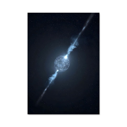 Poster Comète Étoilée