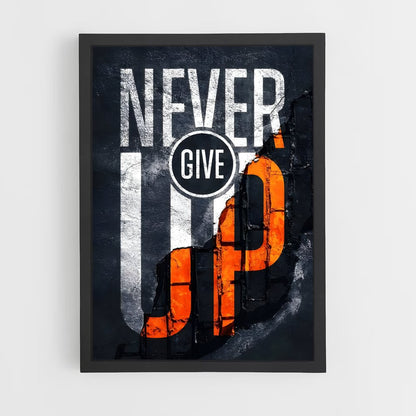 ap-never give up-2 cadre Noir