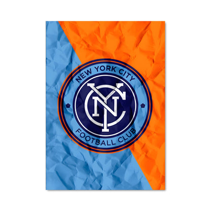 Poster Blue Waves NYC