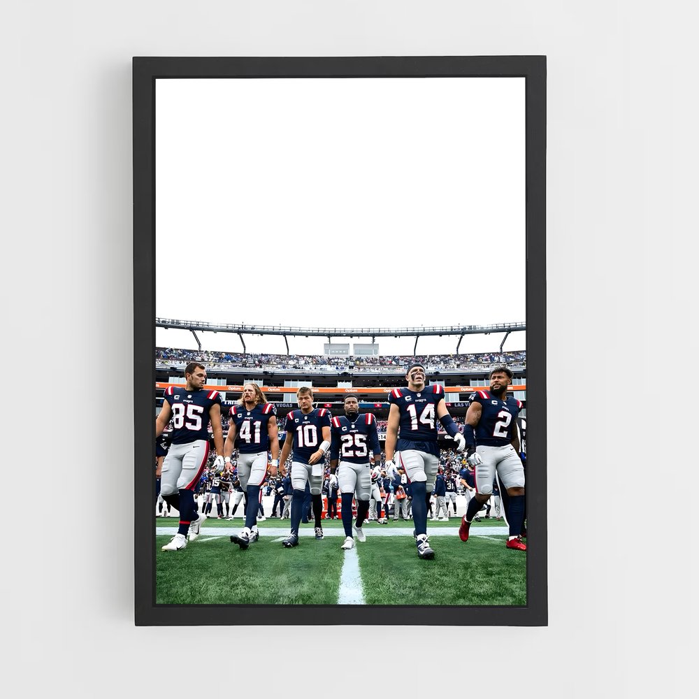 ap-new england patriots-3 cadre Noir