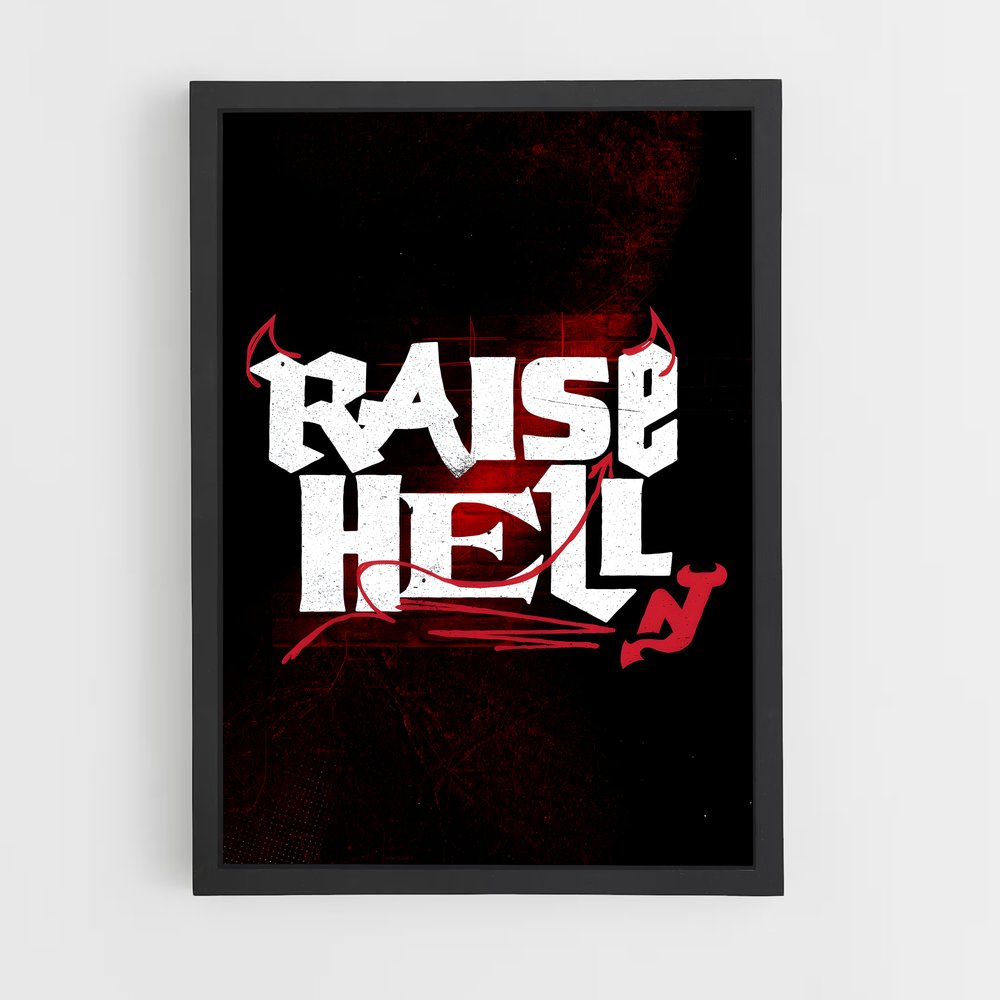 ap-new jersey devils-1 cadre Noir
