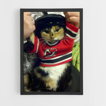 ap-new jersey devils-3 cadre Noir