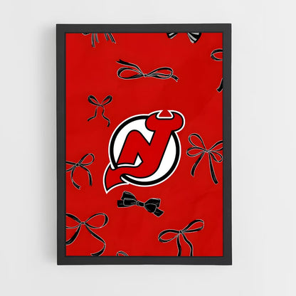ap-new jersey devils-4 cadre Noir