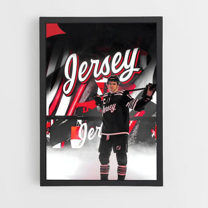 ap-new jersey devils-5 cadre Noir