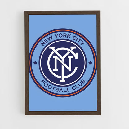 ap-new york city fc-3 cadre Bois foncé