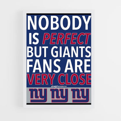 ap-new york giants-8 cadre Blanc