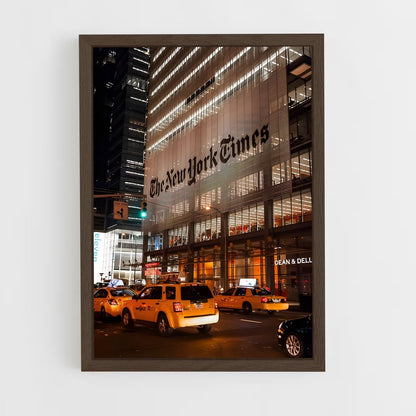 ap-new york times-1 cadre Bois foncé