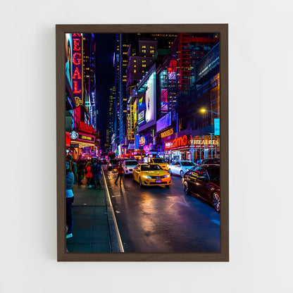 ap-new york times-6 cadre Bois foncé