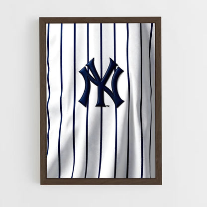 ap-new york yankees-11 cadre Bois foncé
