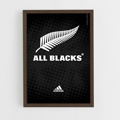 ap-new zealand all blacks-3 cadre Bois foncé