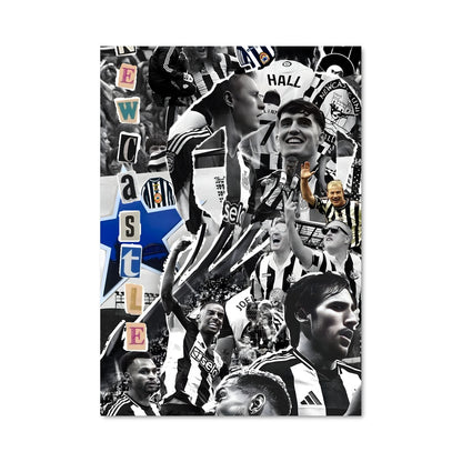 Poster Champions de Newcastle