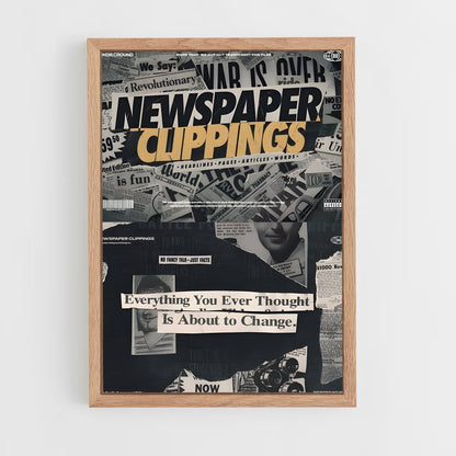ap-newspapers-5 cadre Bois clair