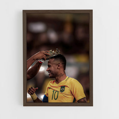 ap-neymar-7 cadre Bois foncé