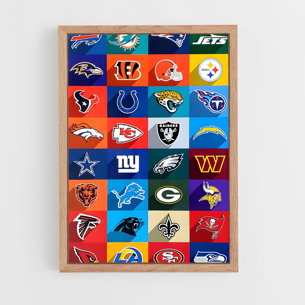 ap-nfl-2 cadre Bois clair