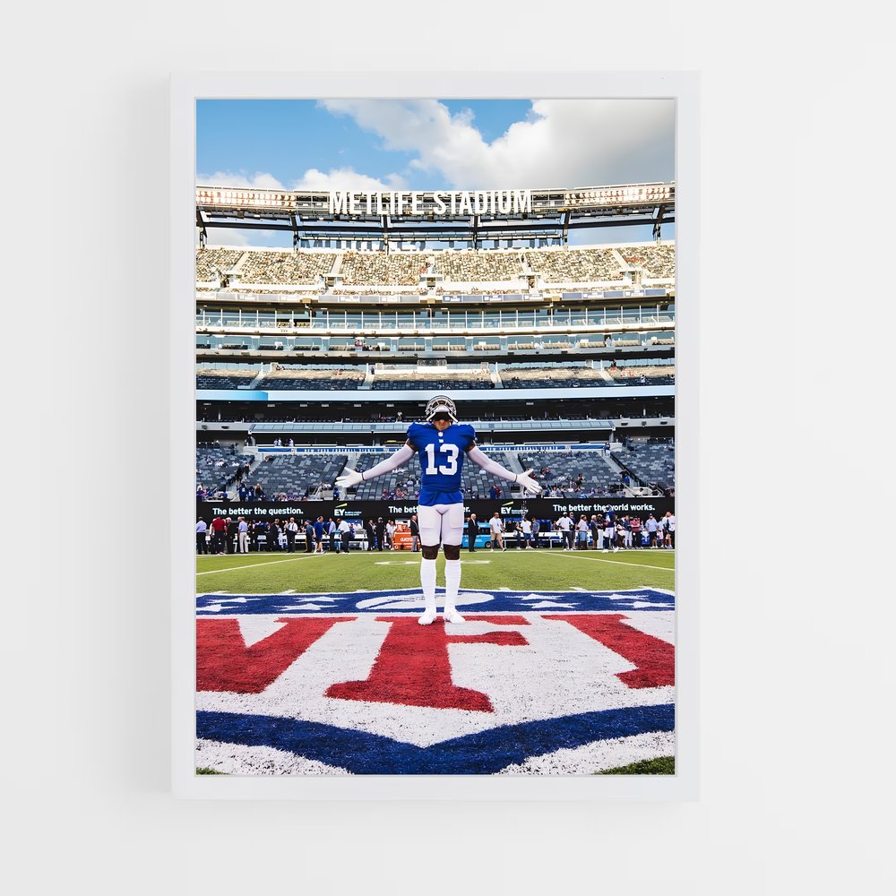 ap-nfl-5 cadre Blanc