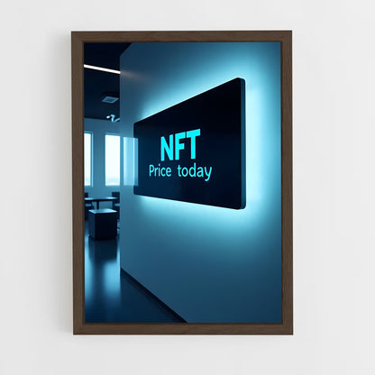 ap-nft-1 cadre Bois foncé