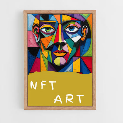 ap-nft art-3 cadre Bois clair