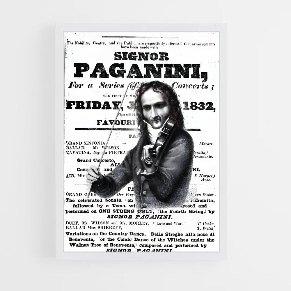 ap-niccolo paganini-3 cadre Blanc