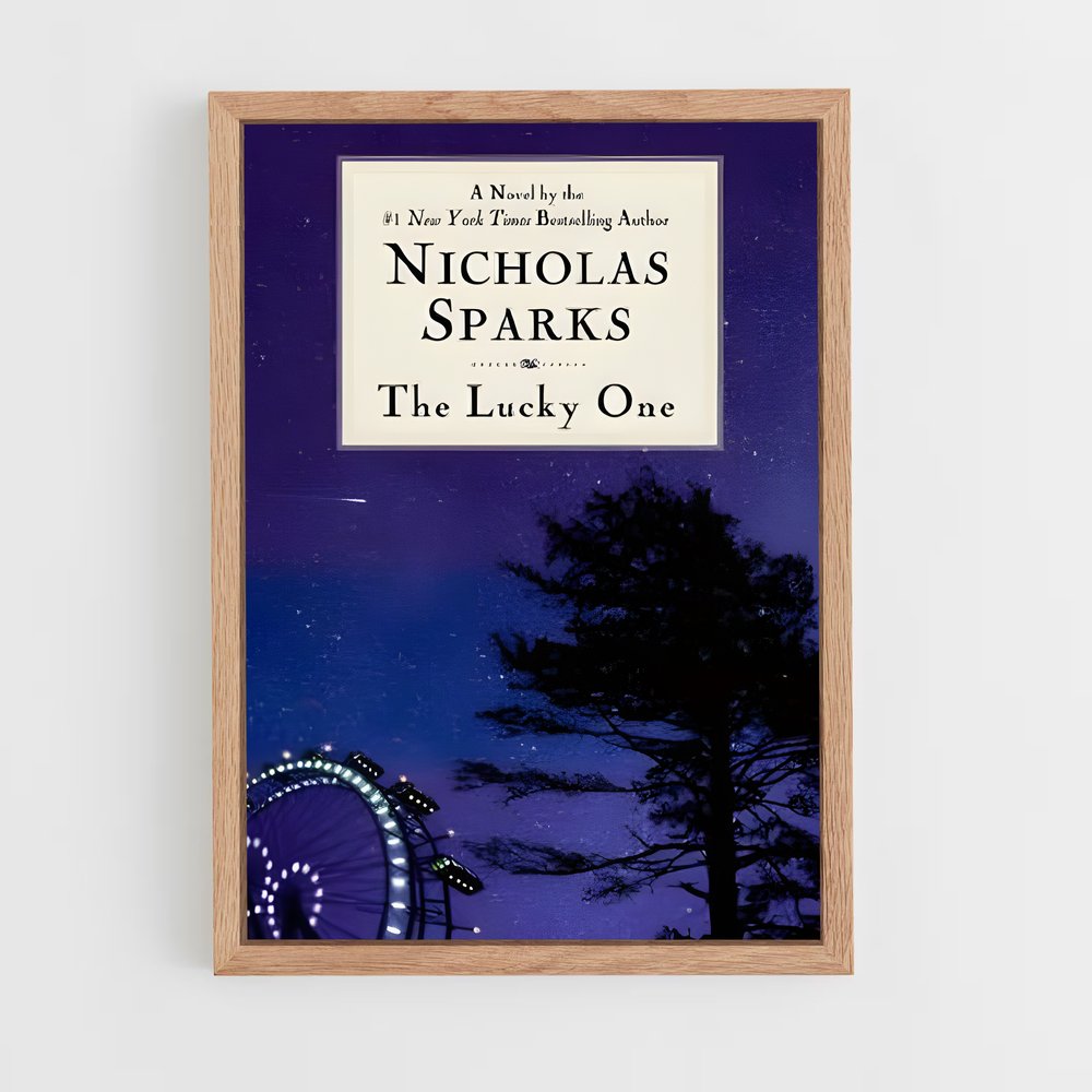 ap-nicholas sparks-1 cadre Bois clair