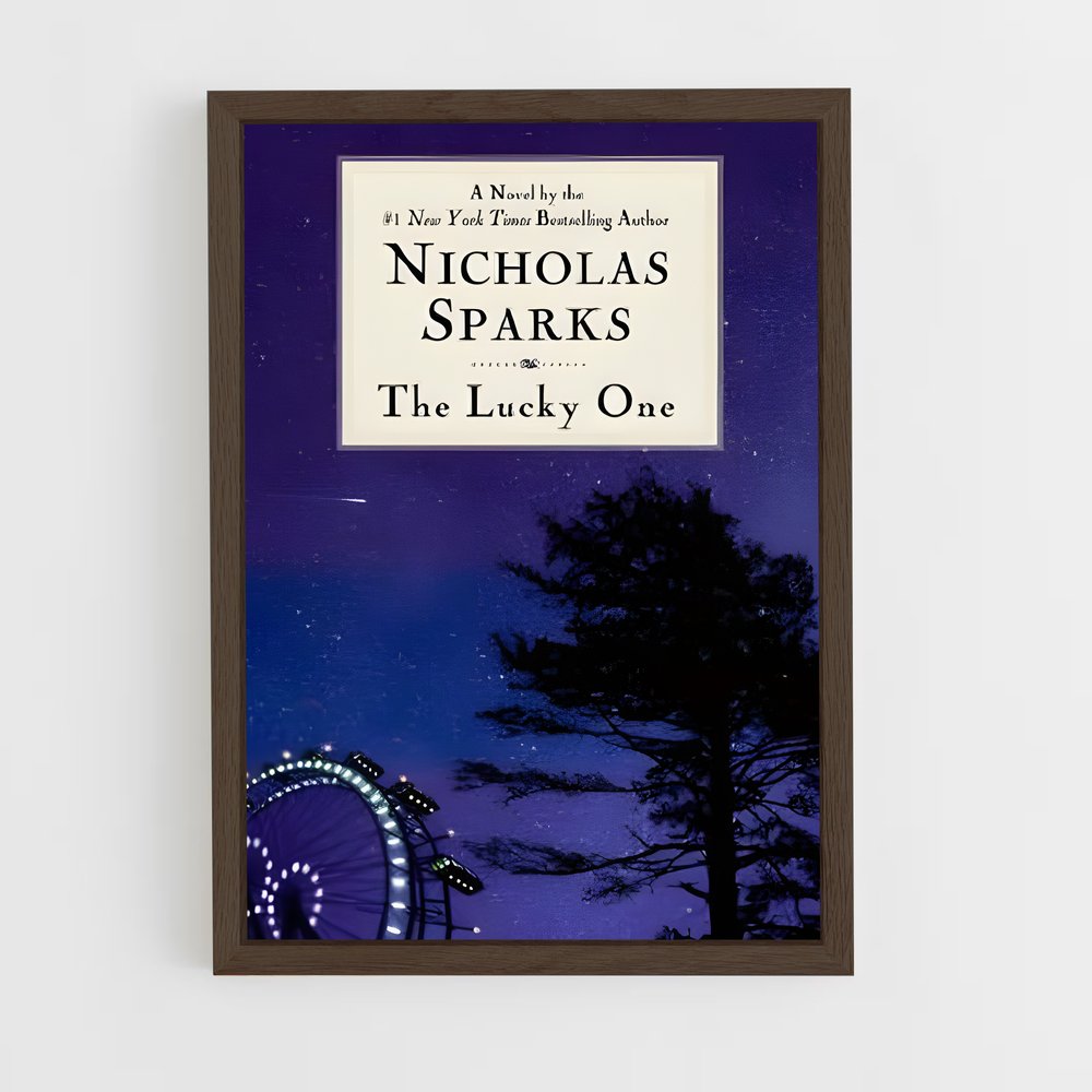 ap-nicholas sparks-1 cadre Bois foncé