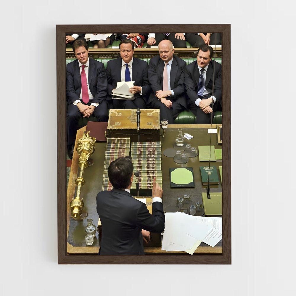 ap-nick clegg-2 cadre Bois foncé