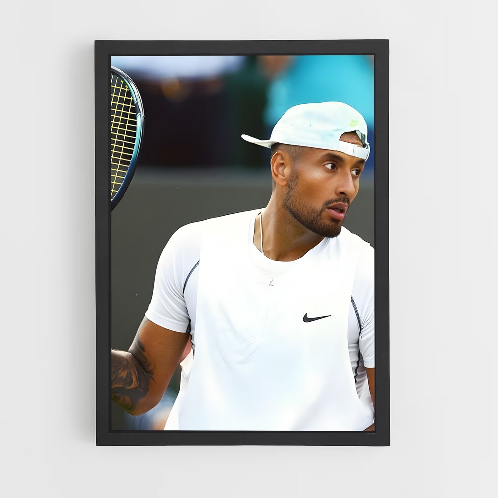 ap-nick kyrgios-2 cadre Noir
