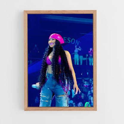 ap-nicki minaj-1 cadre Bois clair