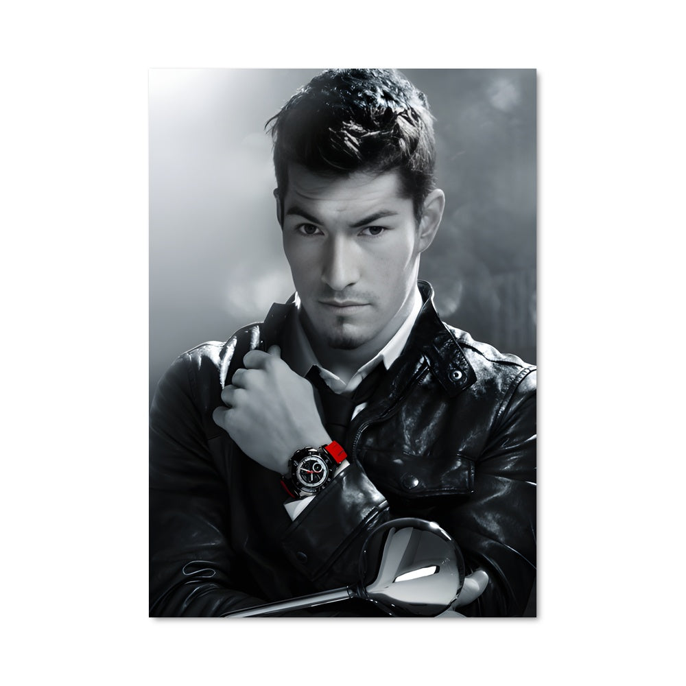 Poster Rider in Leather