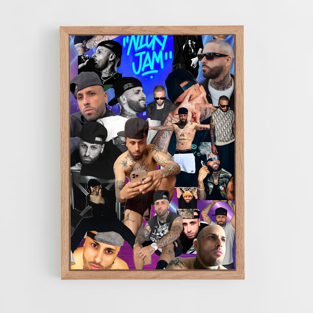 ap-nicky jam-4 cadre Bois clair