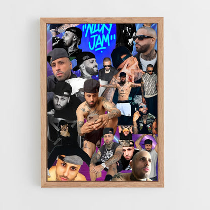ap-nicky jam-4 cadre Bois clair