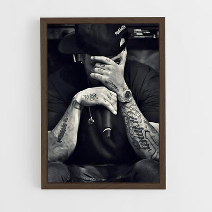 ap-nicky jam-5 cadre Bois foncé