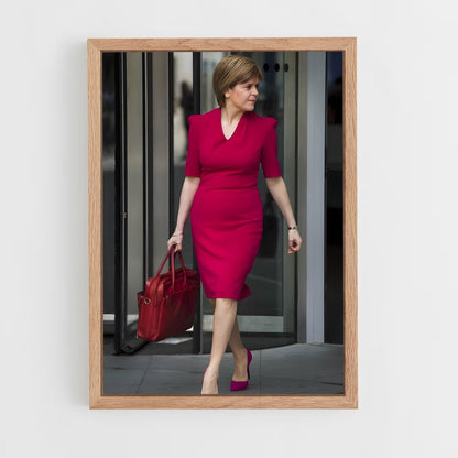 ap-nicola sturgeon-2 cadre Bois clair