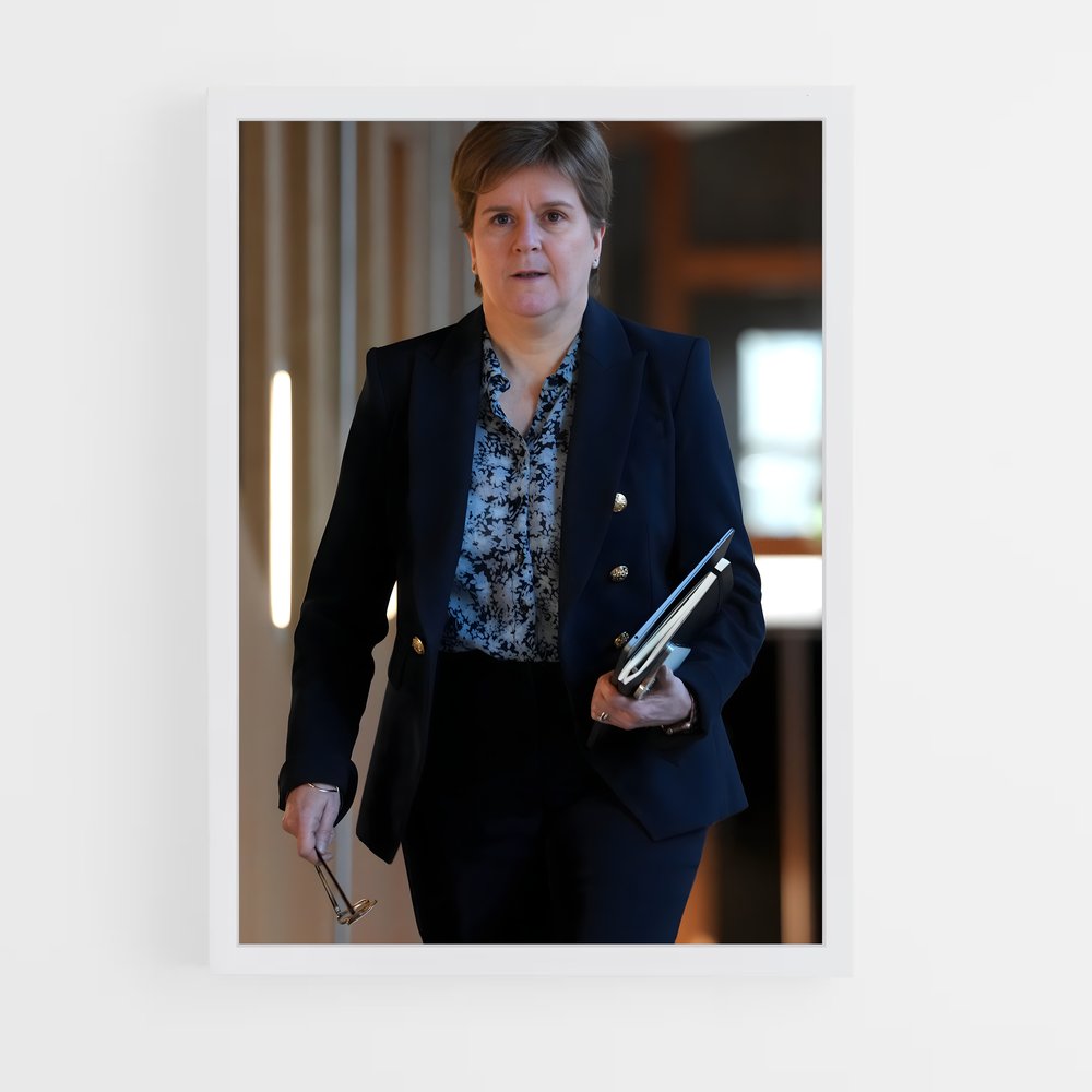 ap-nicola sturgeon-4 cadre Blanc