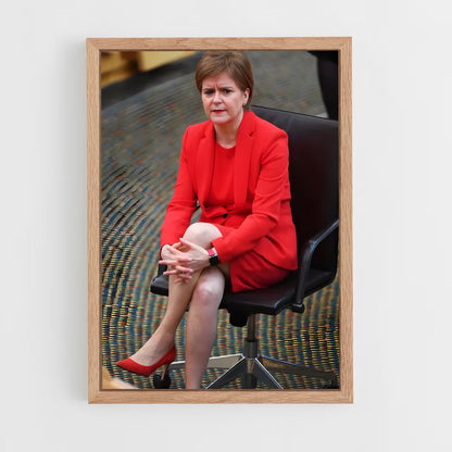 ap-nicola sturgeon-5 cadre Bois clair