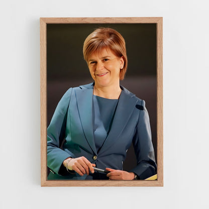 ap-nicola sturgeon-7 cadre Bois clair