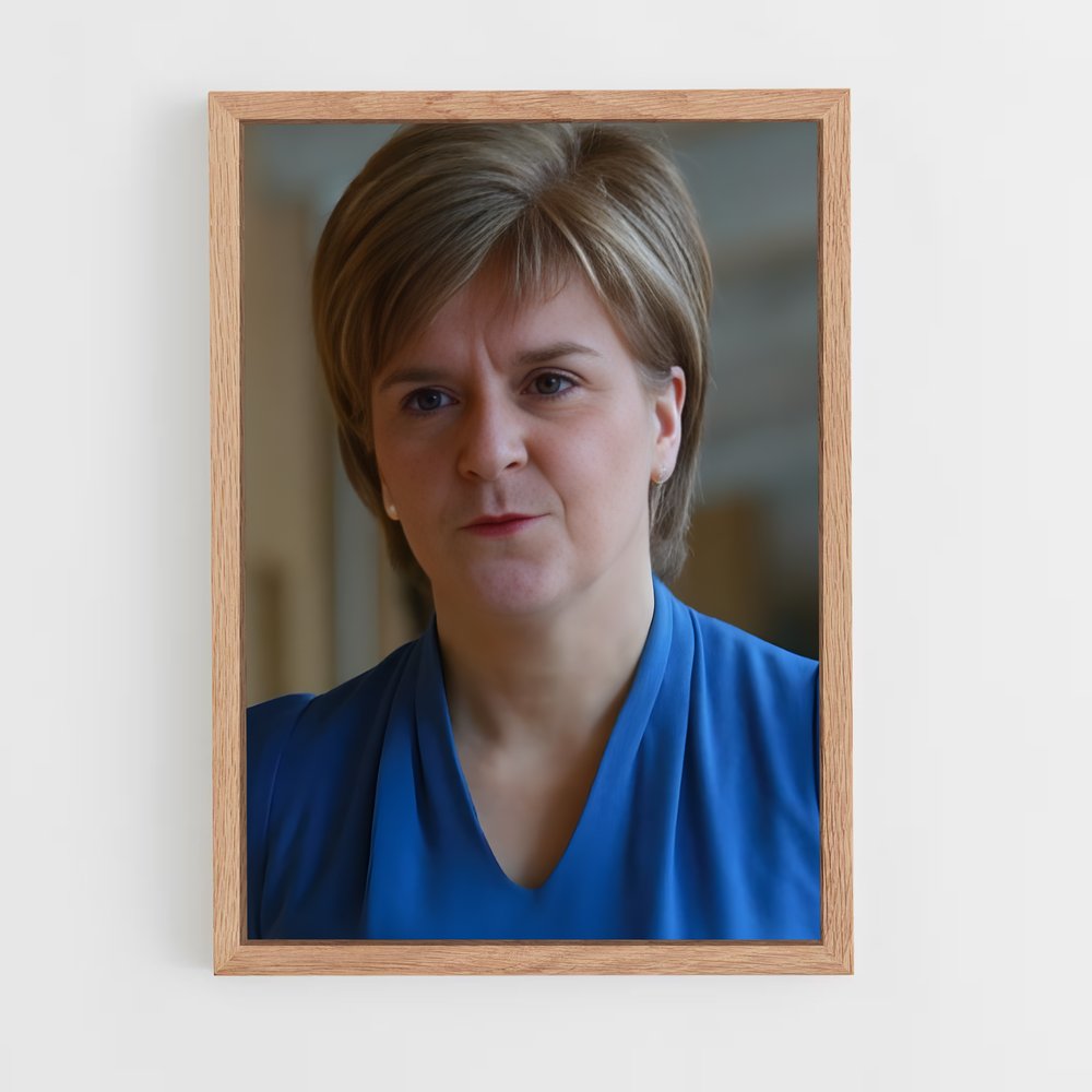 ap-nicola sturgeon-8 cadre Bois clair