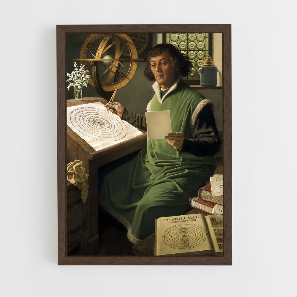 ap-nicolaus copernicus-1 cadre Bois foncé